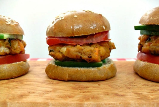 vegetarian sliders and appetizers